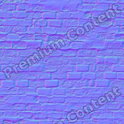 Seamless Textures of Bricks + Normal & Bump Mapping